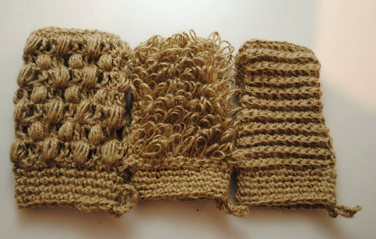 Hemp washcloth set