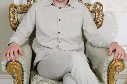 Hemp Shirt/100% Hemp Handwoven/Hemp cloth/Mens shirt/Organic cloth/hemp clothing/organic/vegan