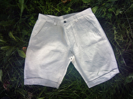 Hemp shorts for men, Summer wearing with uv filtering, Natural cloth pleasant to wear