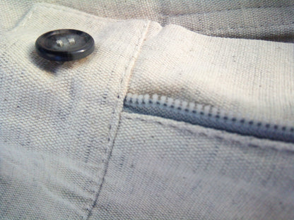 Handmade hemp long shorts, Knee-breeches for men, Casual clothing and natural product, hemp breeches