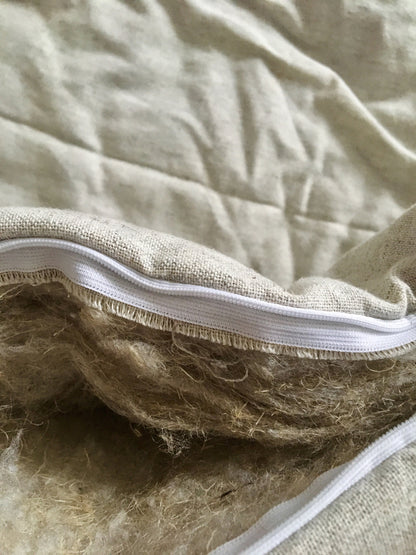 Hemp floor cushions/Large, thick and warm educational play mat