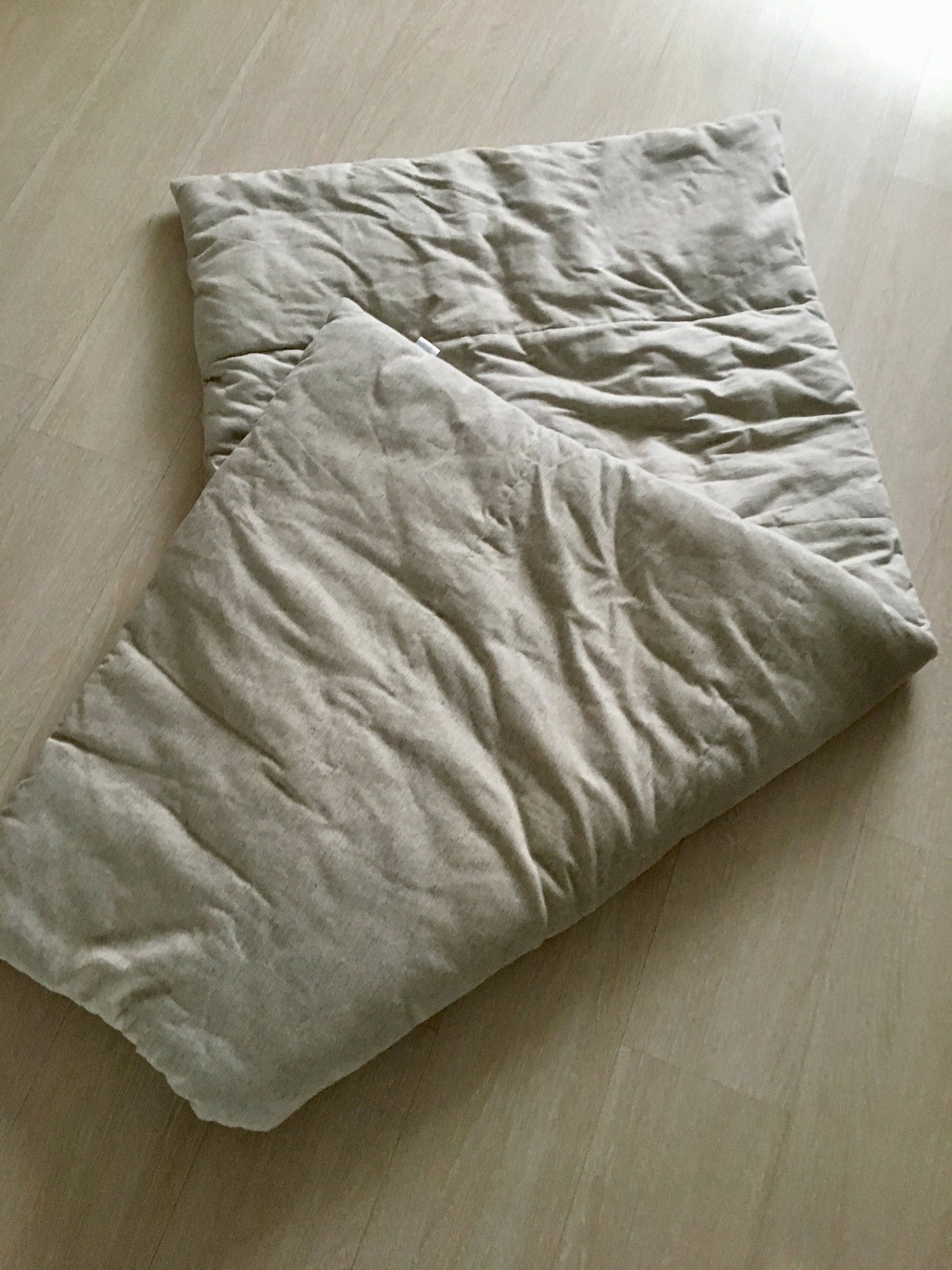 Hemp floor cushions/Large, thick and warm educational play mat