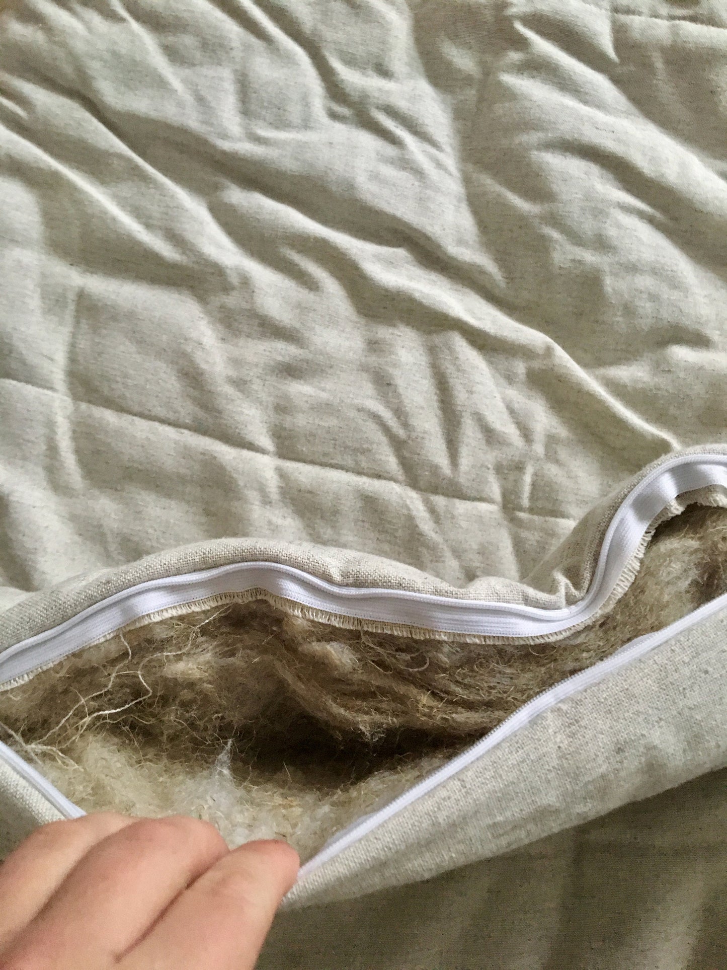 Hemp floor cushions/Large, thick and warm educational play mat