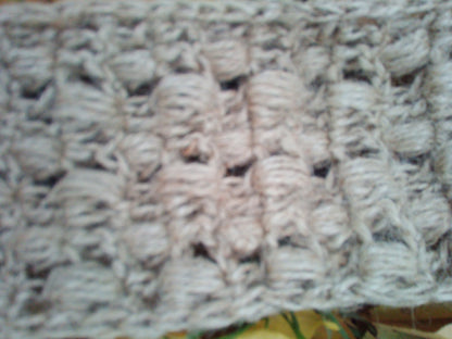 Organic Hemp back scrubber, Washcloth with exfoliating massage effect