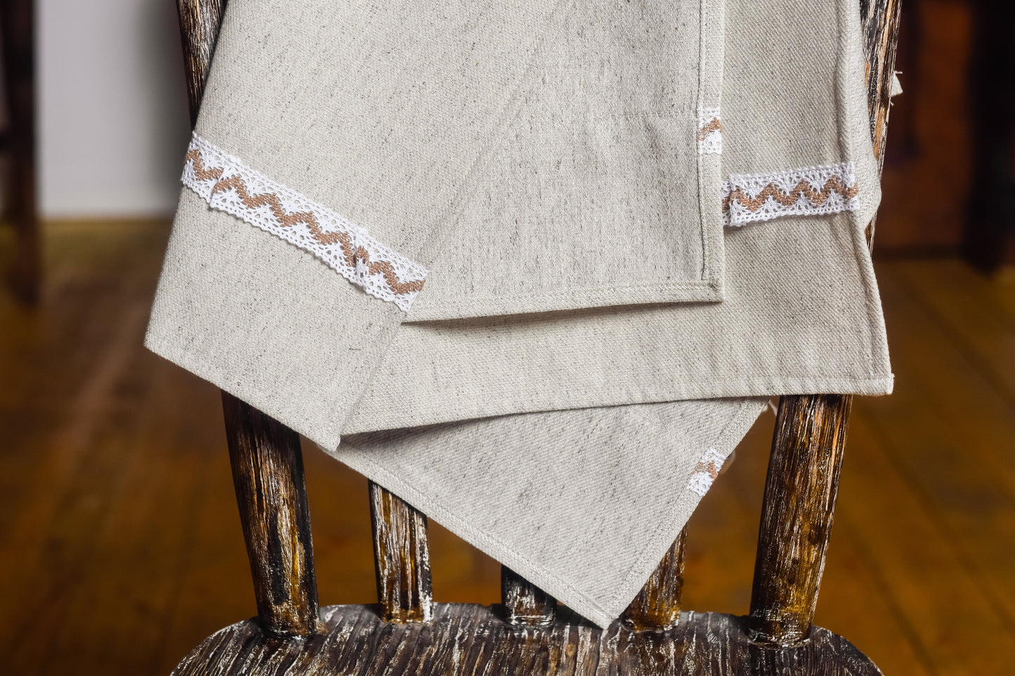 Hemp bath towel made of natural hemp fabric