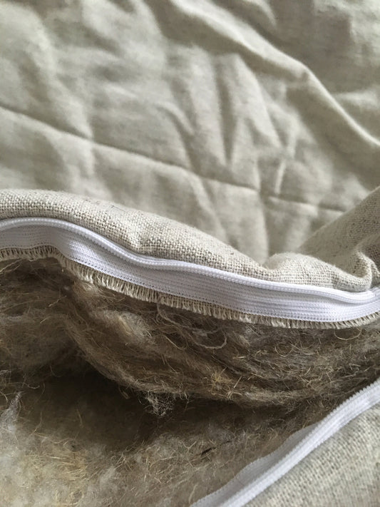 Organic hemp floor cushion with Hemp Fiber/Organic hemp/hemp filler/hemp/mat/handmade/organic