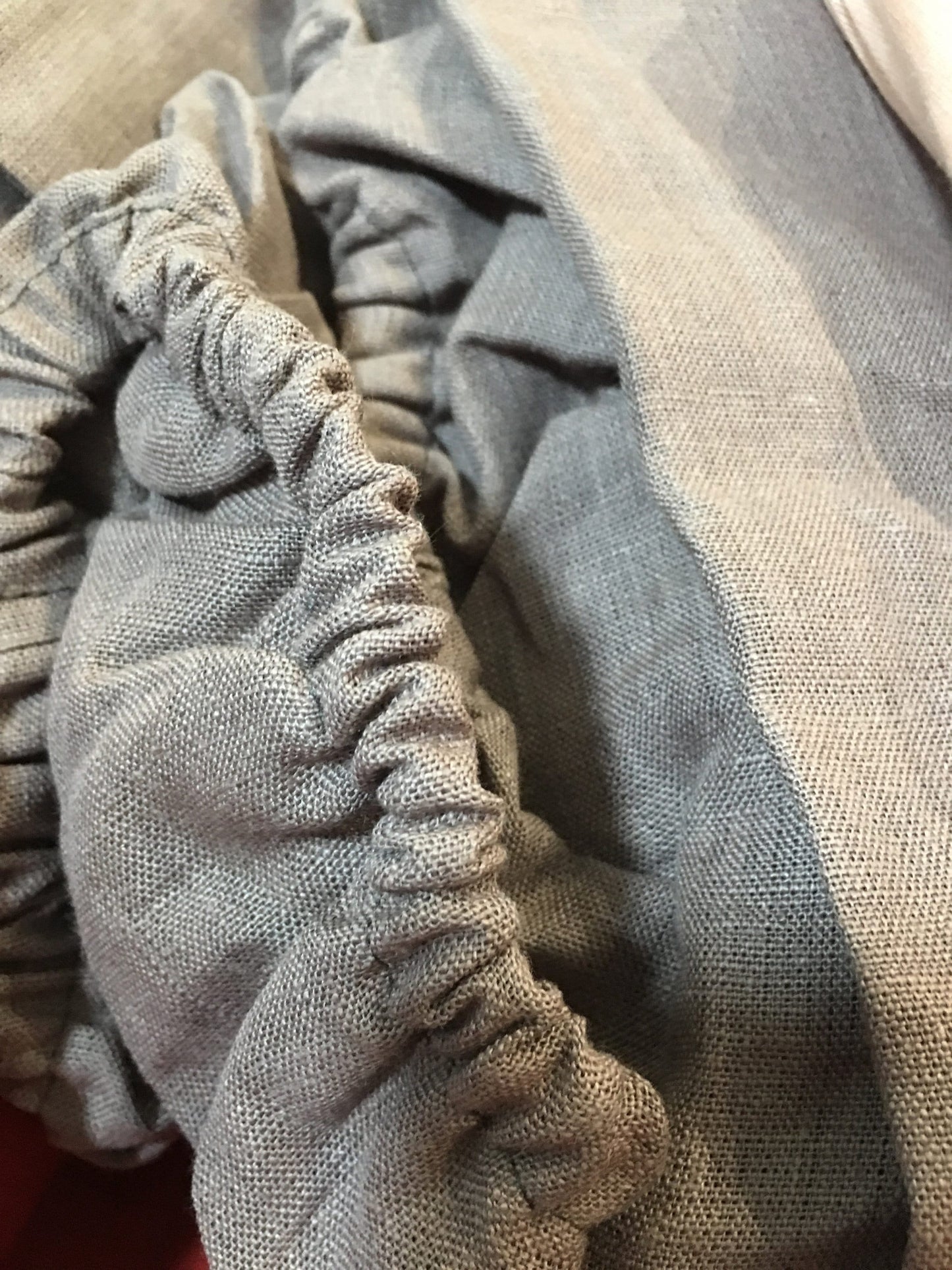 Organic linen fitted sheet, Different sizes available