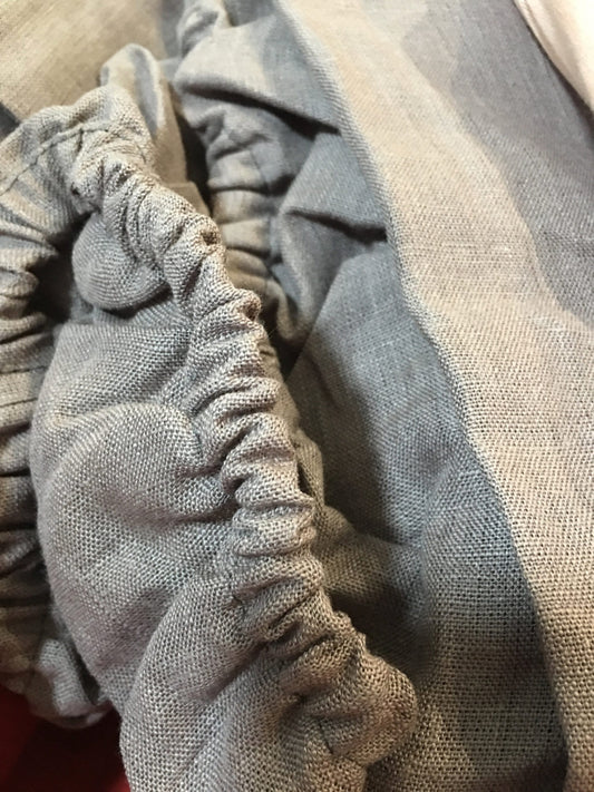 Organic linen fitted sheet, Different sizes available