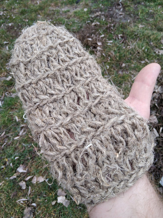 Hemp crochet sponge, Exfoliating Massage and Skin Care Sponge Glove, Reusable washcloth