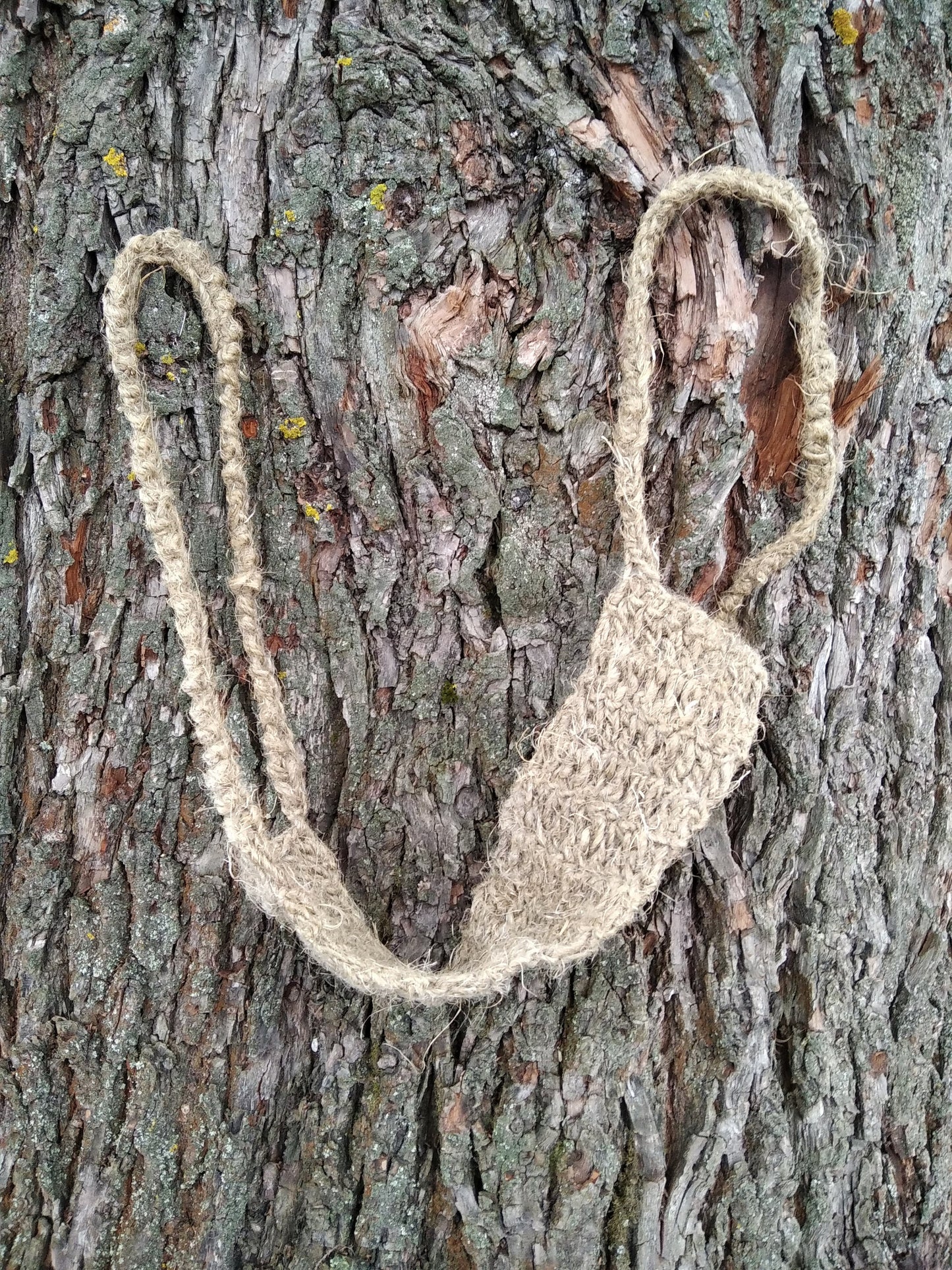 Revitalize Your Skin with our Luxurious Hemp Crochet Washcloth for Back!