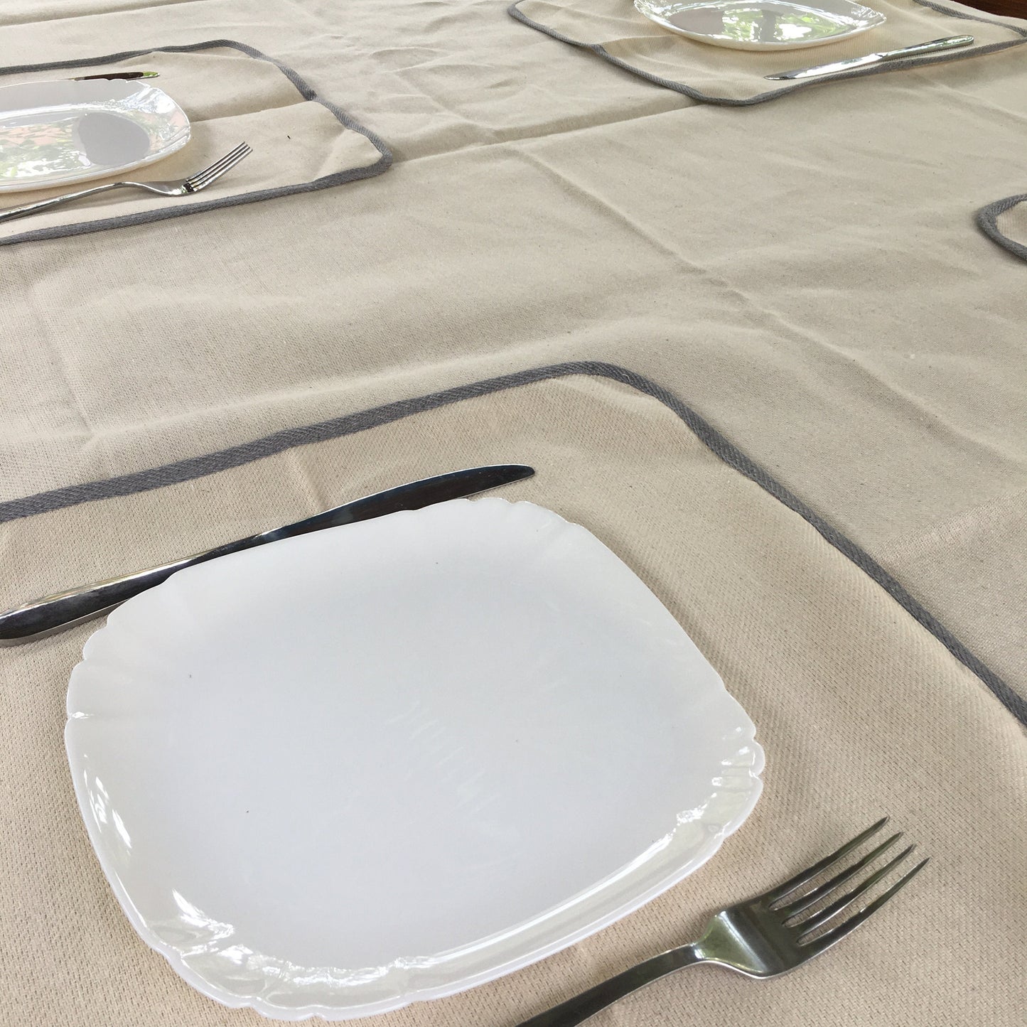 Enhance Your Table Setting with Eco-Friendly Hemp Placemats - Natural Beauty for Every Meal