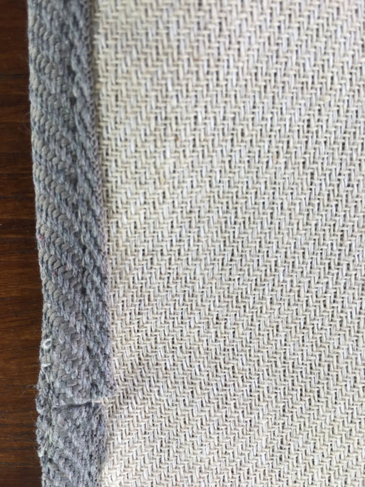 Hemp tablecloth, Rectangular grey tablecloth of different sizes available