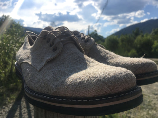 Hemp Shoes for Men - Linen shoes - Organic shoes - Vegan - Hemp socks