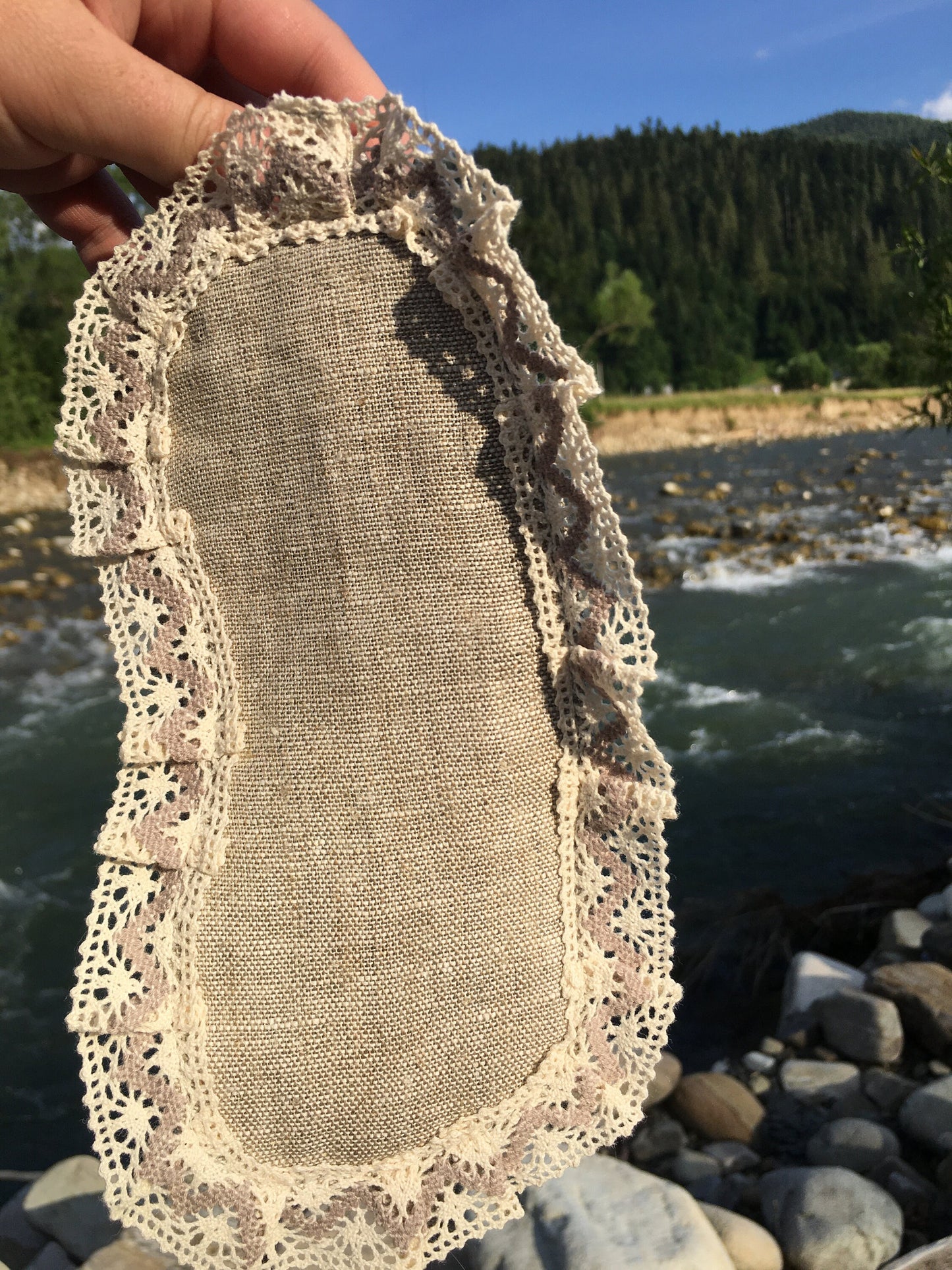 Hemp sleep mask unisex, Organic natural cloth