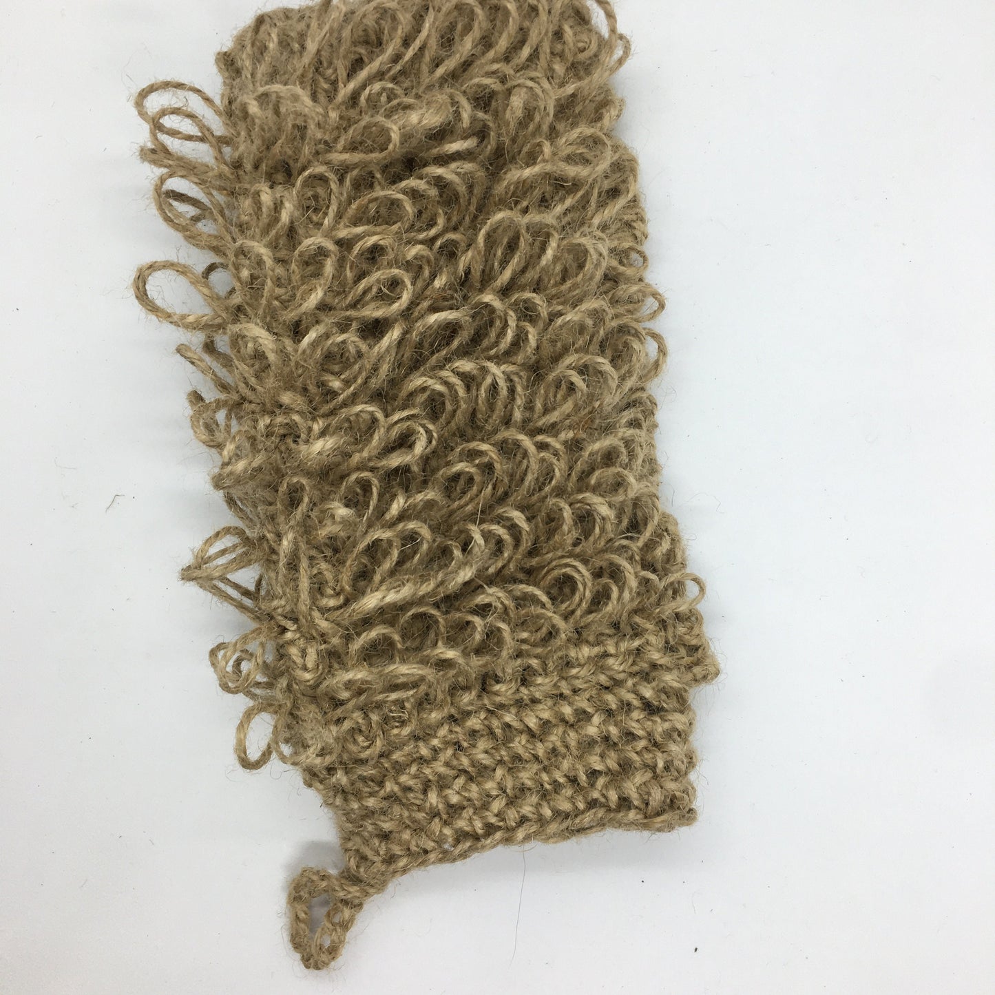 Exfoliating cloth, Hemp handmade washcloth, Crochet natural hemp, Antibacterial handmade gloves