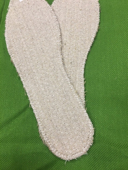 Hemp insoles men for men and women, Natural shoes addition, Organic insoles for freshness