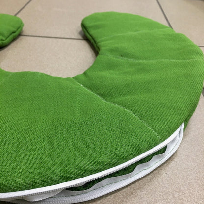 SET of 2 Empty Hemp Travel Neck Pillows - Case for travel pillow