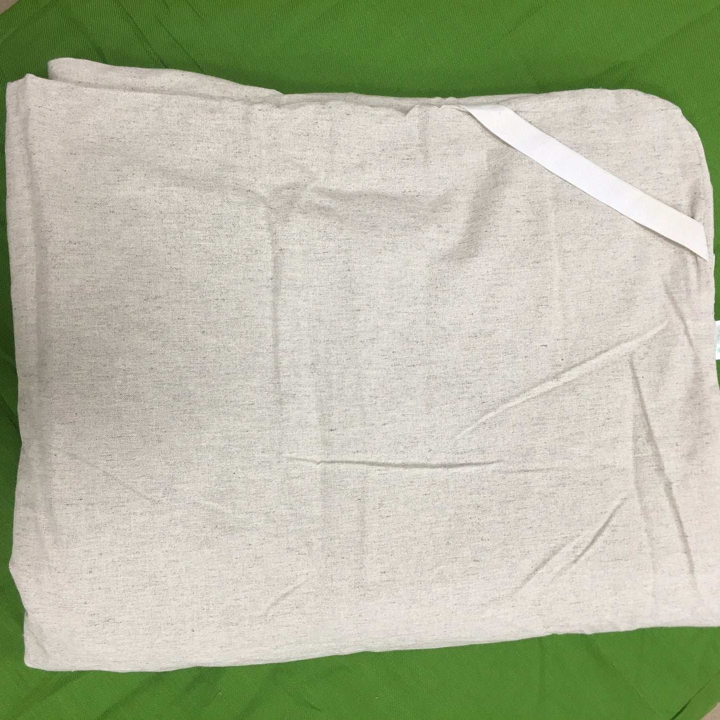 Organic Hemp mattress pad filled Hemp Fiber and with rubber band, fitted