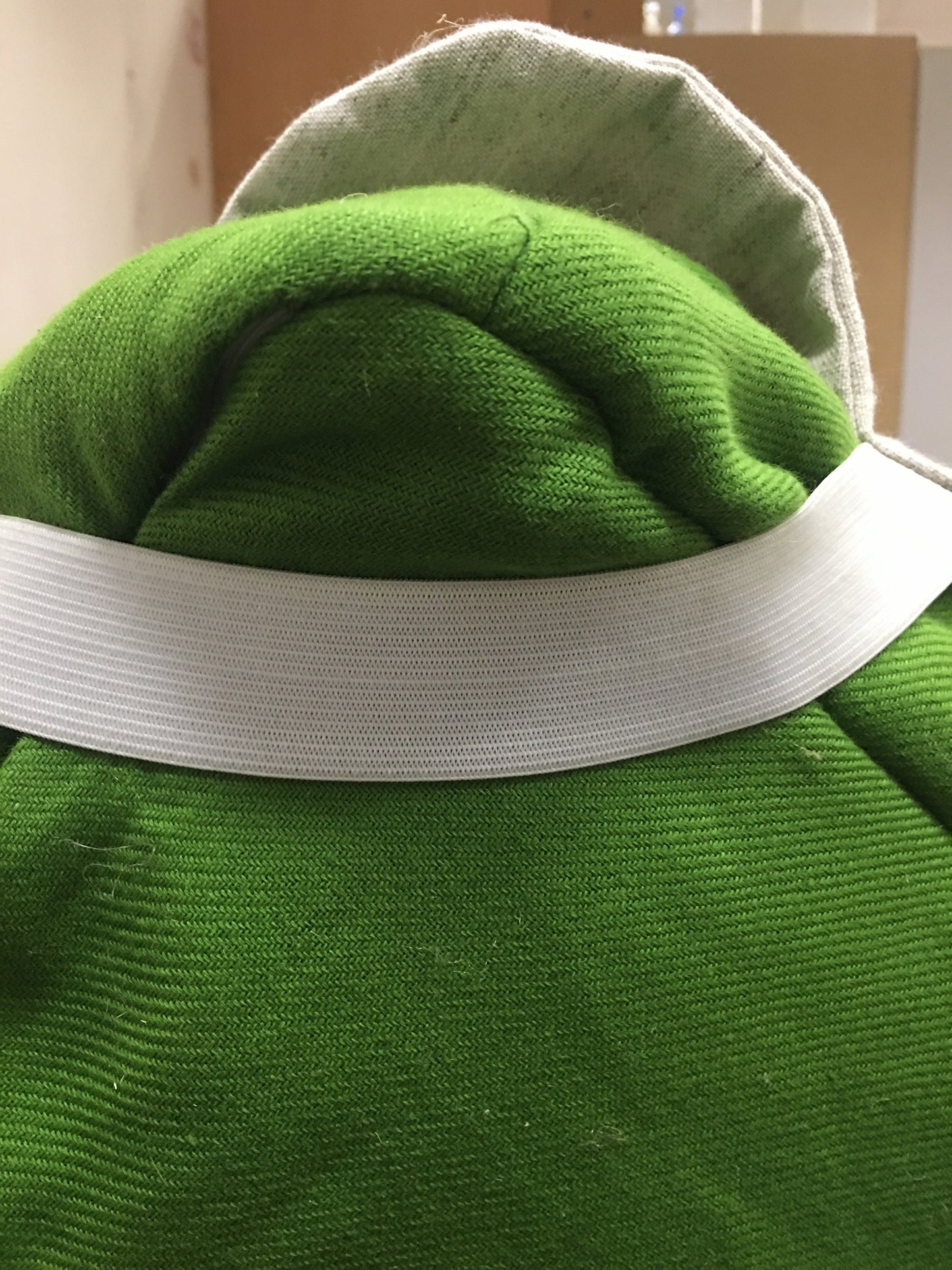 Organic Hemp mattress pad filled Hemp Fiber and with rubber band, fitted
