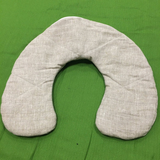 Hemp neck pillow covers