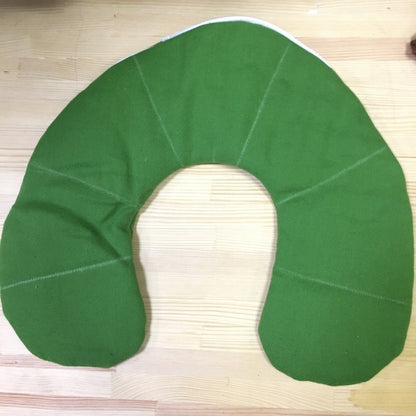 SET of 2 Empty Hemp Travel Neck Pillows - Case for travel pillow