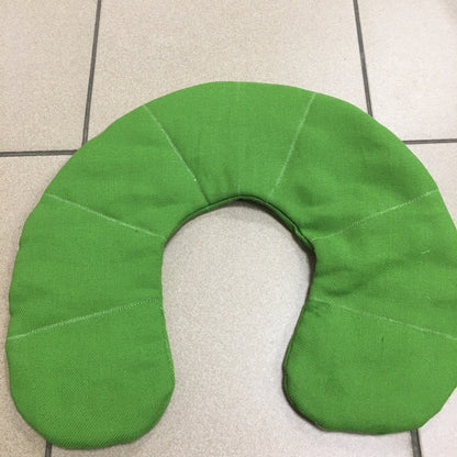 SET of 2 Empty Hemp Travel Neck Pillows - Case for travel pillow