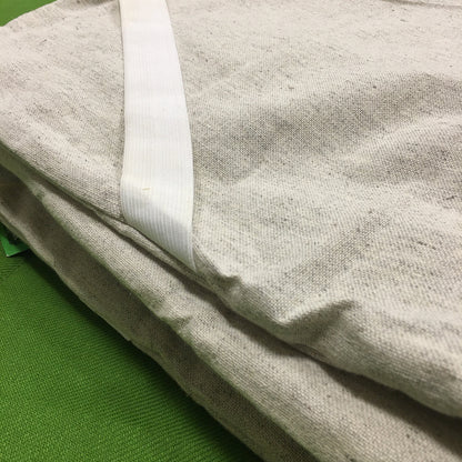 Organic Hemp mattress pad filled Hemp Fiber and with rubber band, fitted