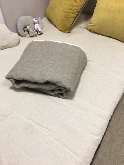 Organic hemp floor cushions with organic filler, Soft hemp sofa, Cannabis window seat cushion, Zafu & Zabuton