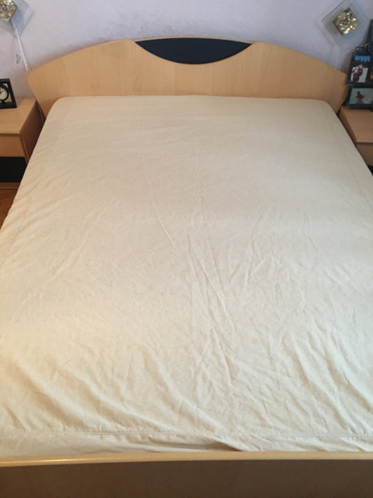 Hemp cover for floor cusion. Size 90х190х15 - 35х75х6"