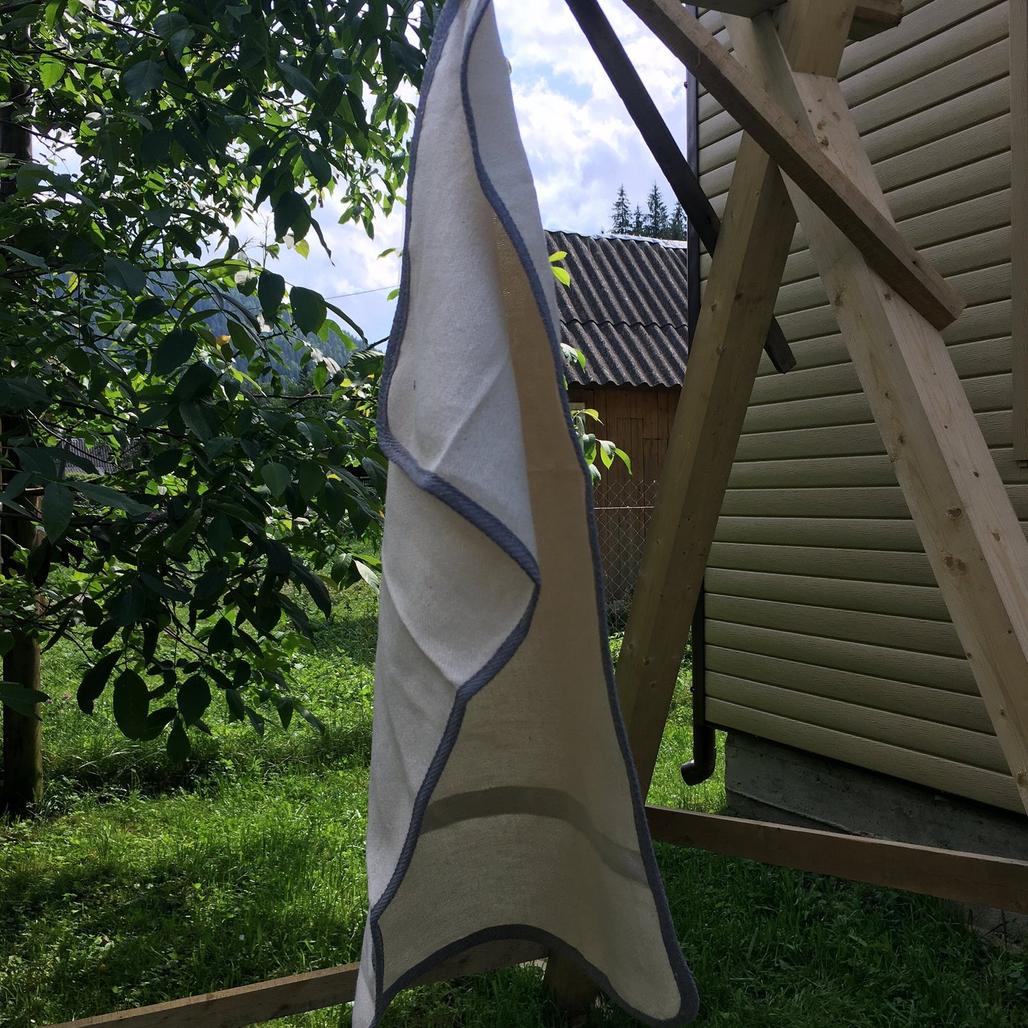 Hemp  towel, Kitchen hemp towel for dishes with fast drying effect, Natural organic cloth