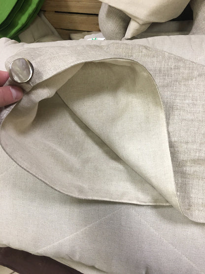 Hemp turban towel, Natural cloth for your hair, Towel with button, Fast drying effect for your hair