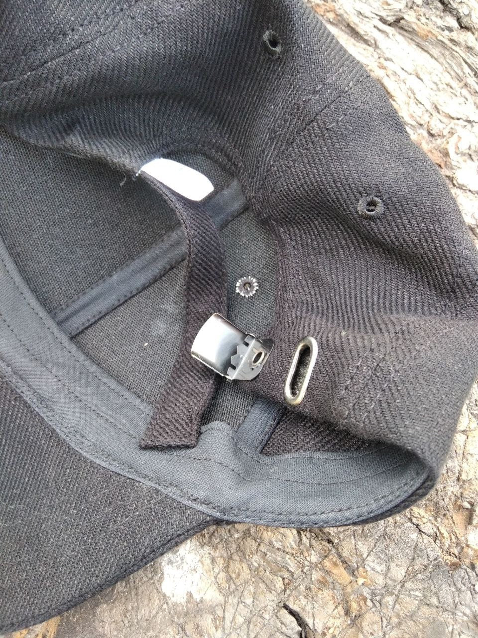 Hemp cap made of natural clothing, Marijuana baseball hat for men and women, Black cap