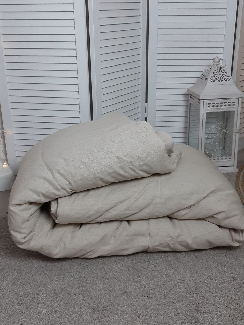 Sale Hemp blanket with Hemp Filler Queen size 86"x90" (219x230cm)