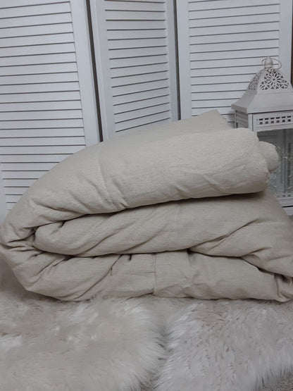 Sale Hemp blanket with Hemp Filler Queen size 86"x90" (219x230cm)