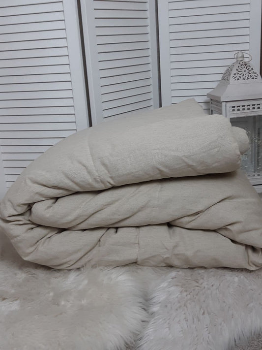 Sale Hemp blanket with Hemp Filler Queen size 86"x90" (219x230cm)