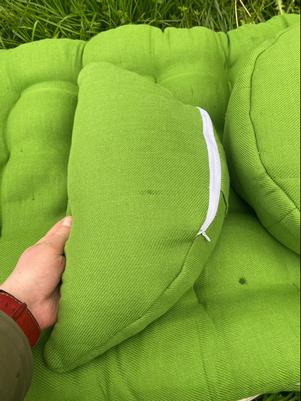 Hemp meditation set - yoga mat, yoga cushion and zafu with buckwheat husk