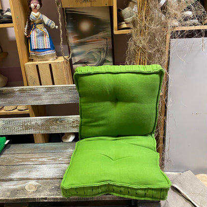 Hemp Bench Cushion with Natural Hemp Filler