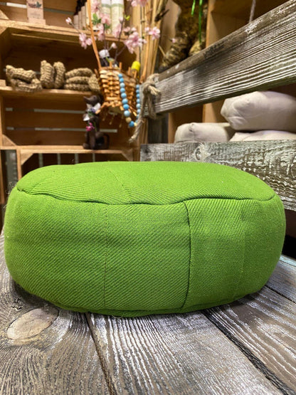 Meditation Cushion with buckwheat husk,Hemp Floor Pillow