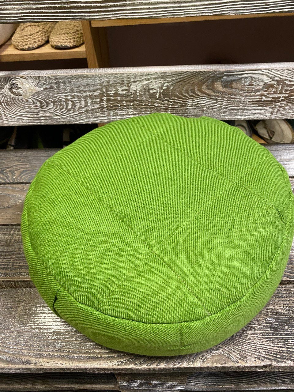 Meditation Cushion with buckwheat husk,Hemp Floor Pillow