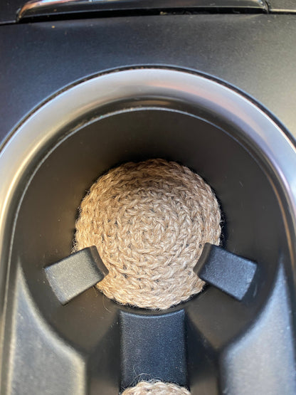 Hemp car coaster