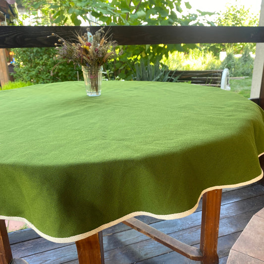 Hemp tablecloth