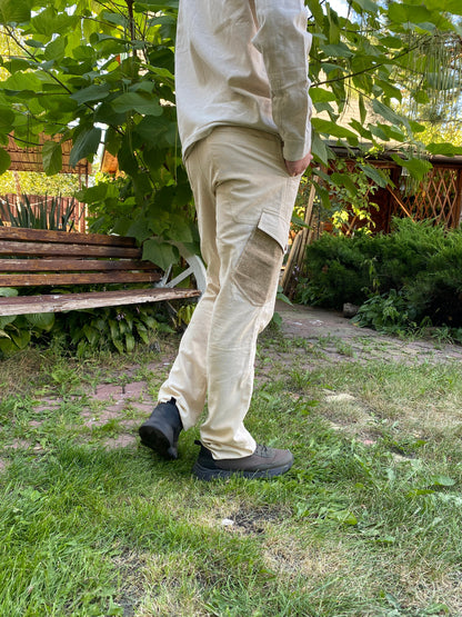 Hemp pants for man