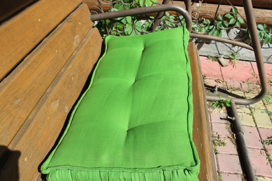 Hemp mat with hemp filler inside