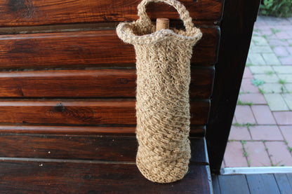 Hemp wine bag