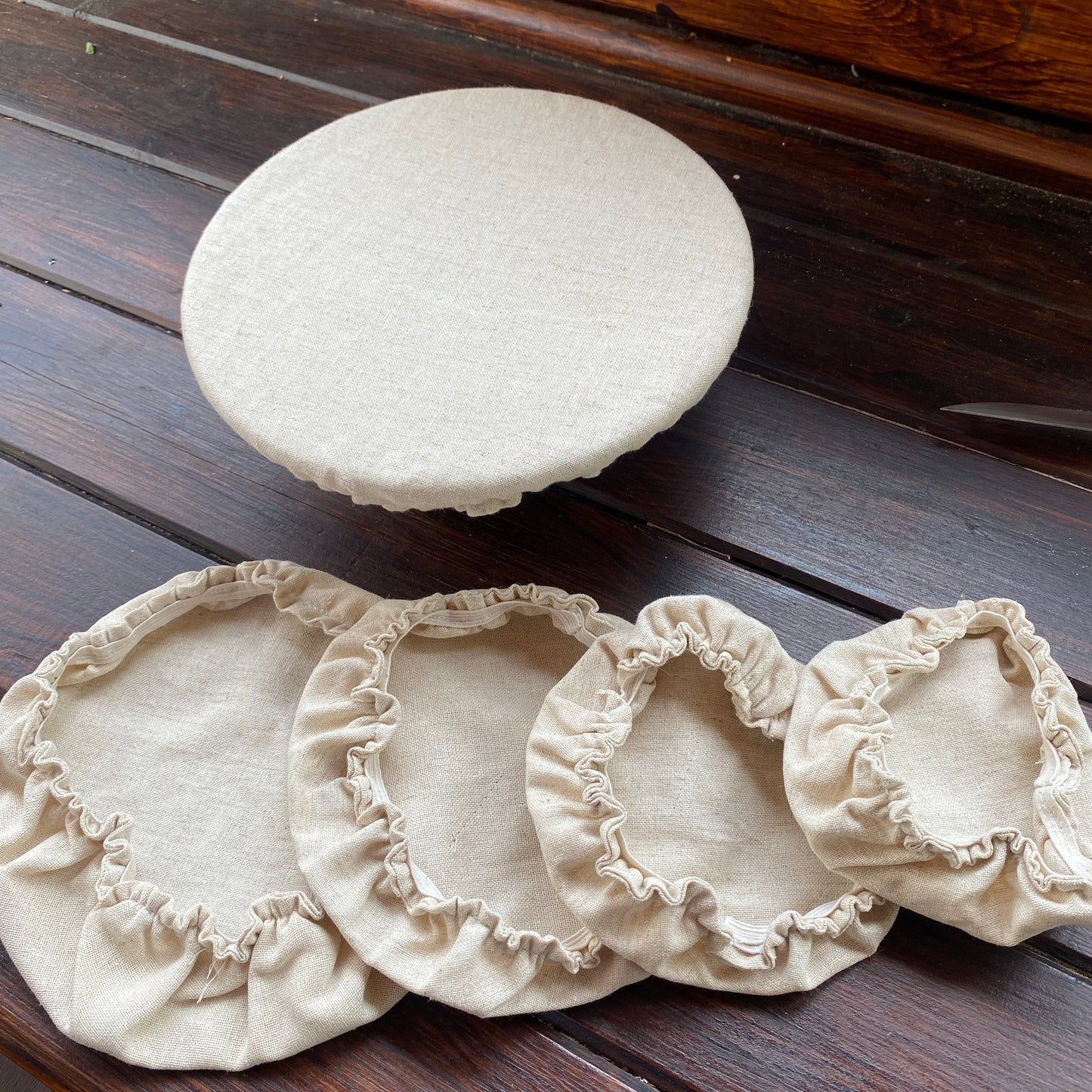 Hemp bowl covers Set