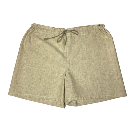 Mens Hemp Underwear Boxer Shorts - drawstring briefs - loose fit boxers for men - Natural briefs
