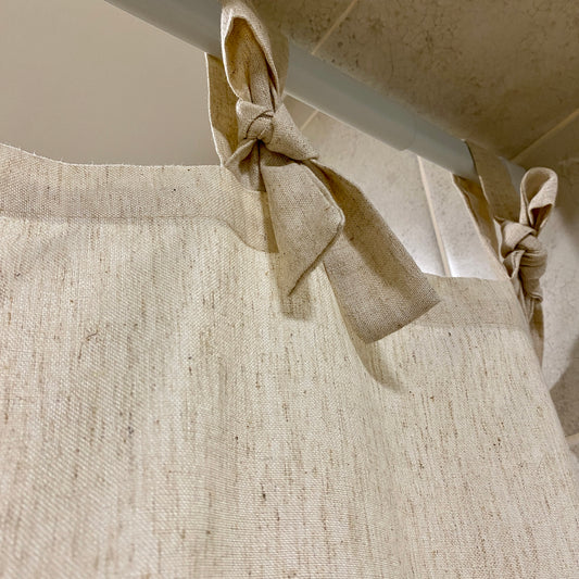 Hemp curtain - Natural color