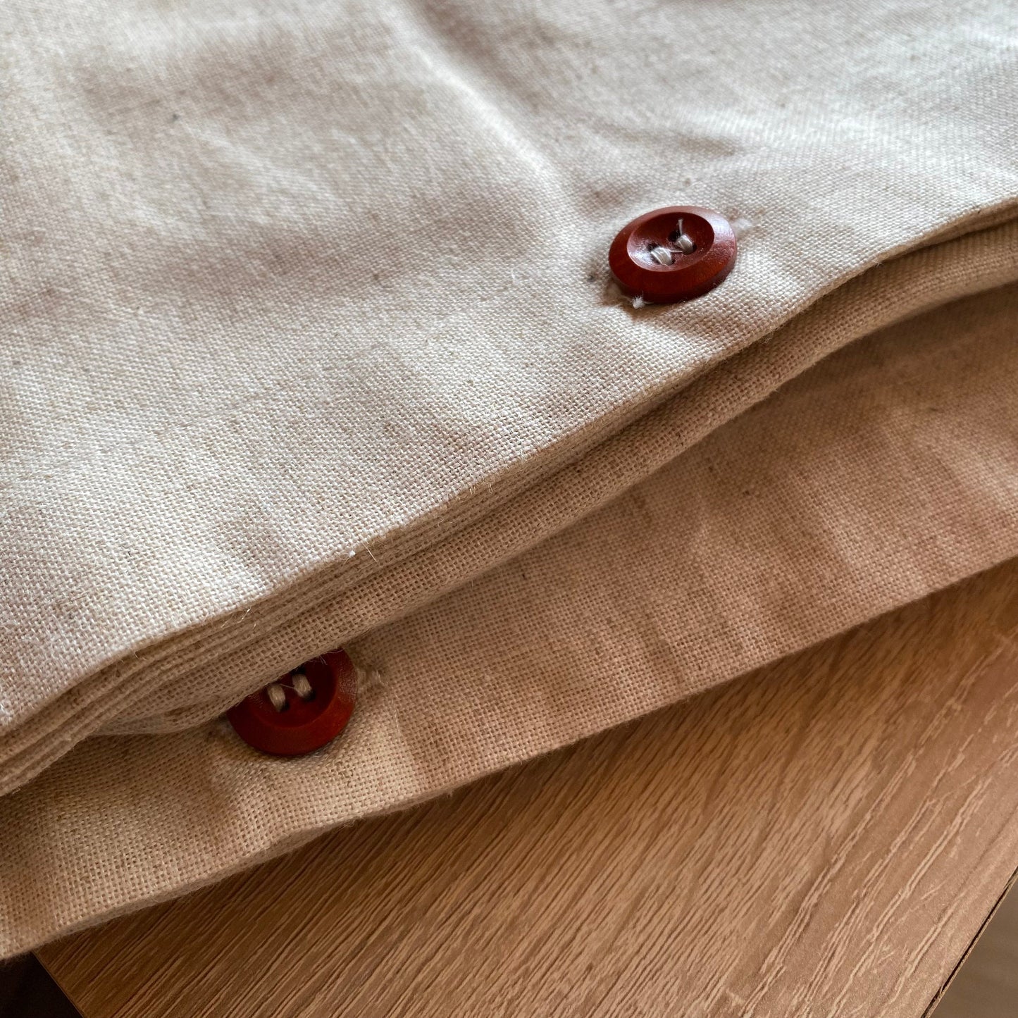 Ruffle Hemp DUVET COVER - Hemp duvet cover,king,twin,full,Queen -  Natural color