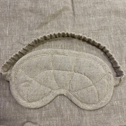 Hemp-Infused Sleep Mask: Ultimate Light Blocker for Restful Nights. Unisex Design