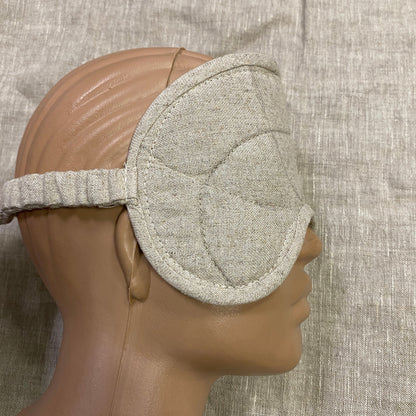 Hemp-Infused Sleep Mask: Ultimate Light Blocker for Restful Nights. Unisex Design